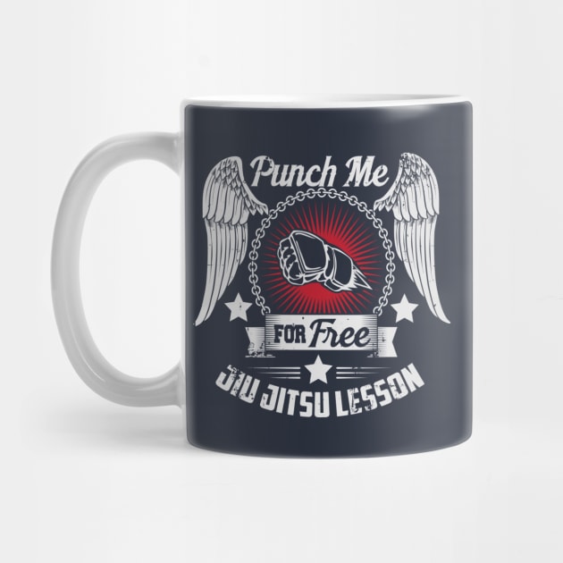 Punch me for free jiu jitsu lesson by nektarinchen